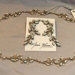 NEW & NEVER WORN Bridal Accessory: Gold Bridal Headpiece